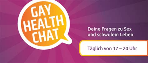 unterstützungsgruppe für schwule männer im chat